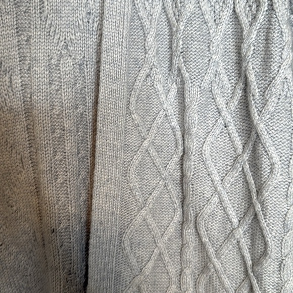 Cashmere Blend Chicos Grey Cardigan - 00 - Picture 3 of 4